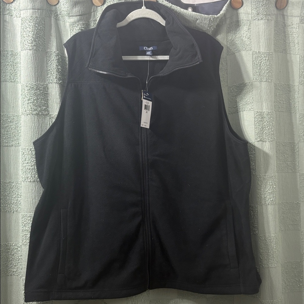 Chaps men’s fleece zip up vest